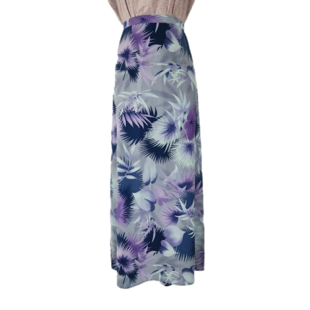 Vayola vintage floral Maxi skirt